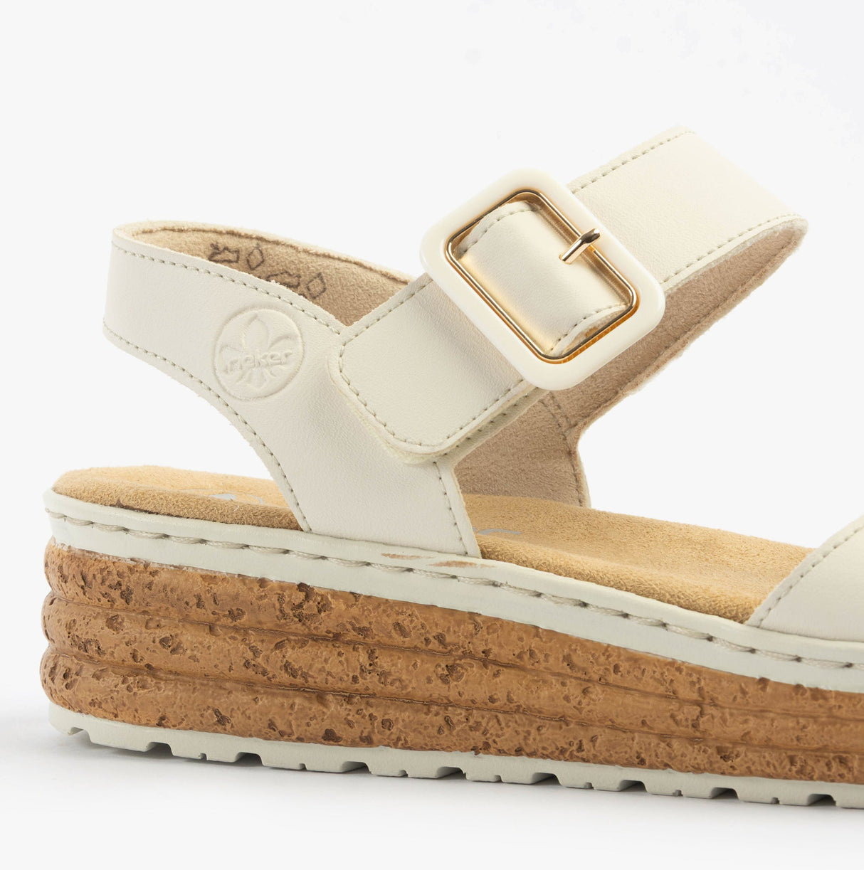 Rieker 62760-60 Womens Sandals Beige