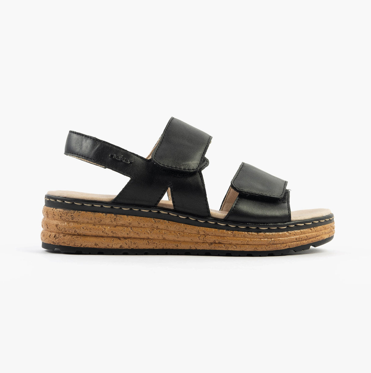 Rieker 62761-00 Womens Sandals Black