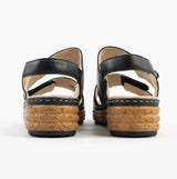 Rieker 62761-00 Womens Sandals Black