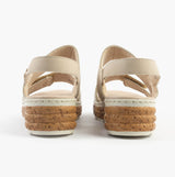 Rieker 62761-90 Womens Sandals Gold