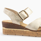 Rieker 63795-60 Womens Sandals Beige
