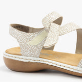 Rieker 659C7-81 Womens Sandals White