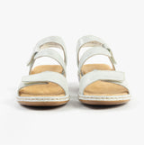 Rieker 659C7-93 Womens Sandals Silver/Platinum