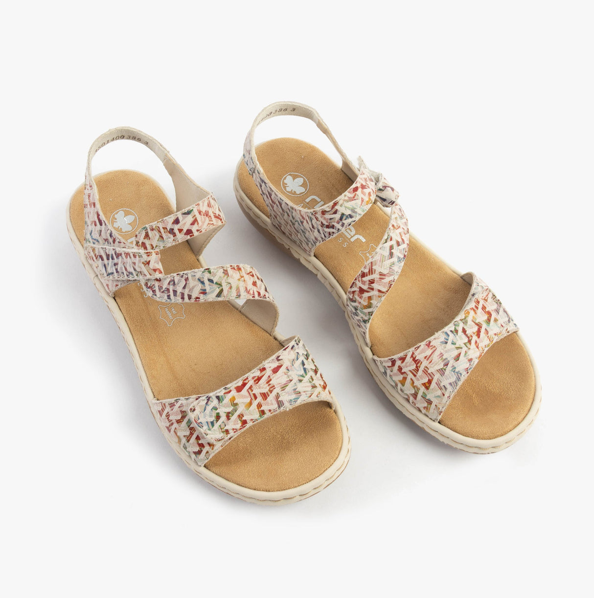 Rieker 659C7-94 Womens Sandals Multi