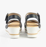 Rieker 67463-14 Womens Sandals Blue