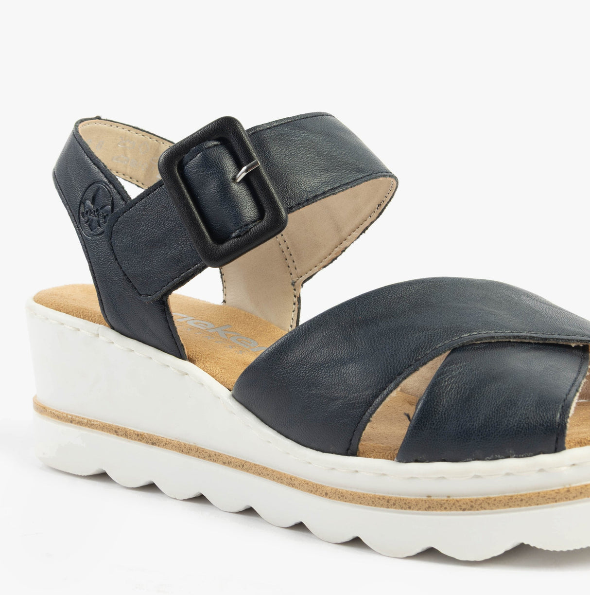 Rieker 67463-14 Womens Sandals Blue