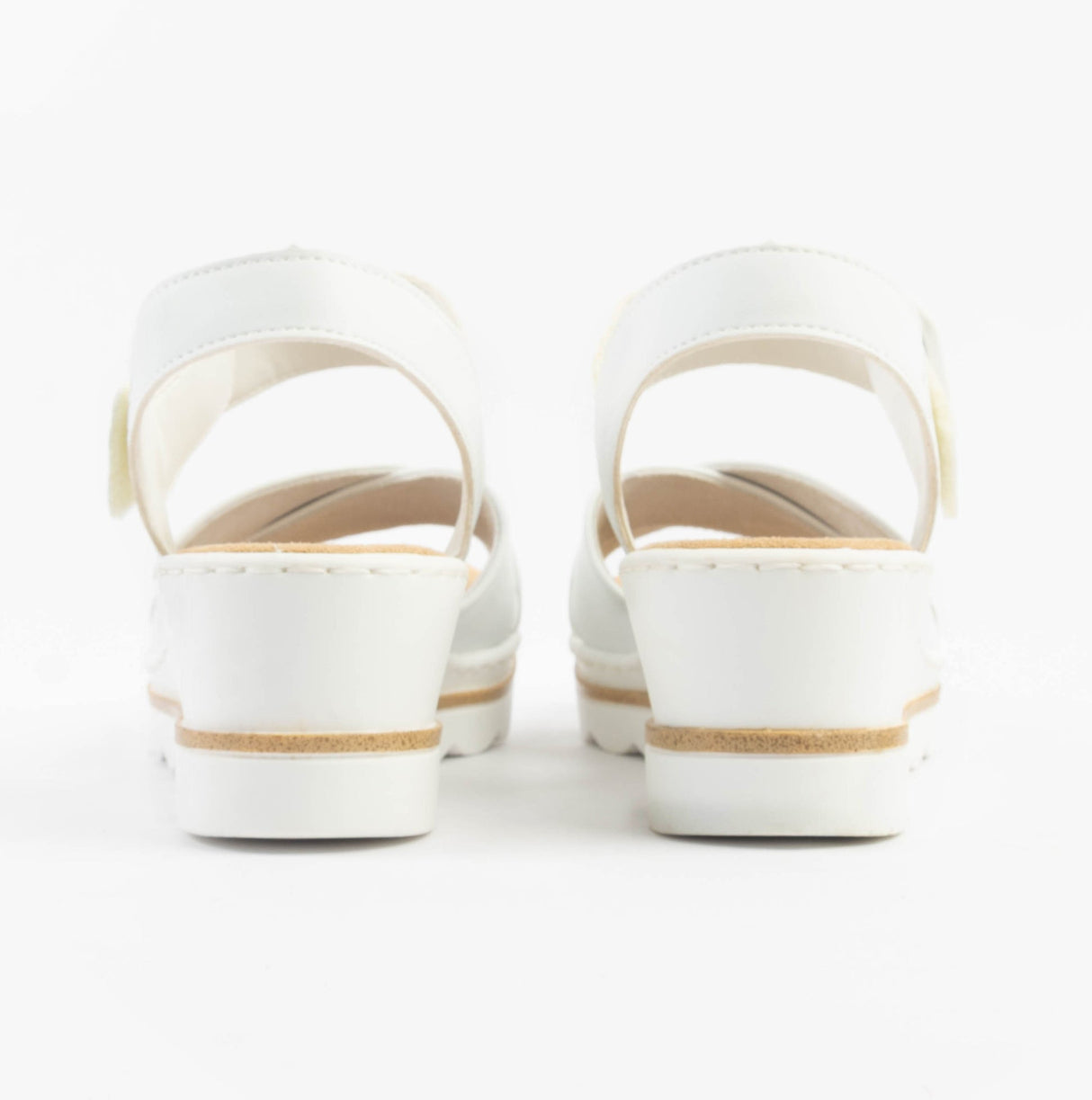 Rieker 67463-80 Womens Sandals White