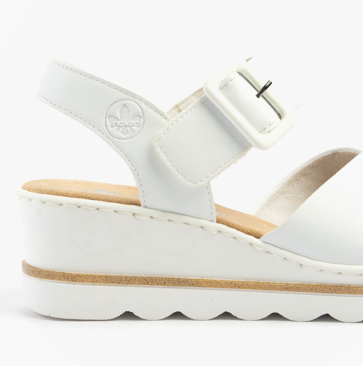 Rieker 67463-80 Womens Sandals White