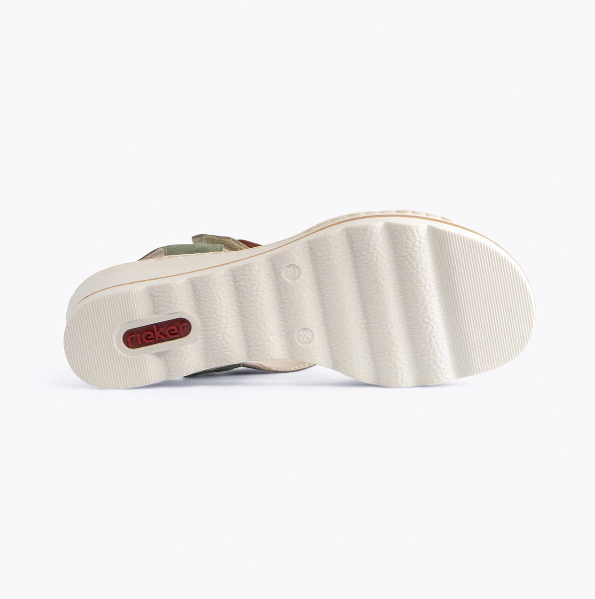 Rieker 67476-81 Womens Sandals Green