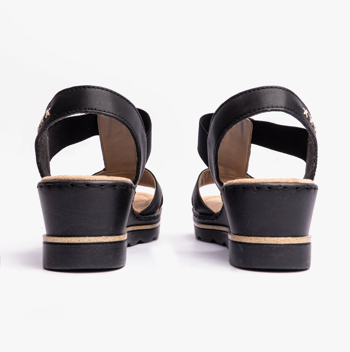 Rieker 67498-00 Womens Sandals Black