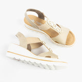Rieker 67498-62 Womens Sandals Beige