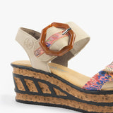 Rieker 68176-91 Womens Sandals Multi