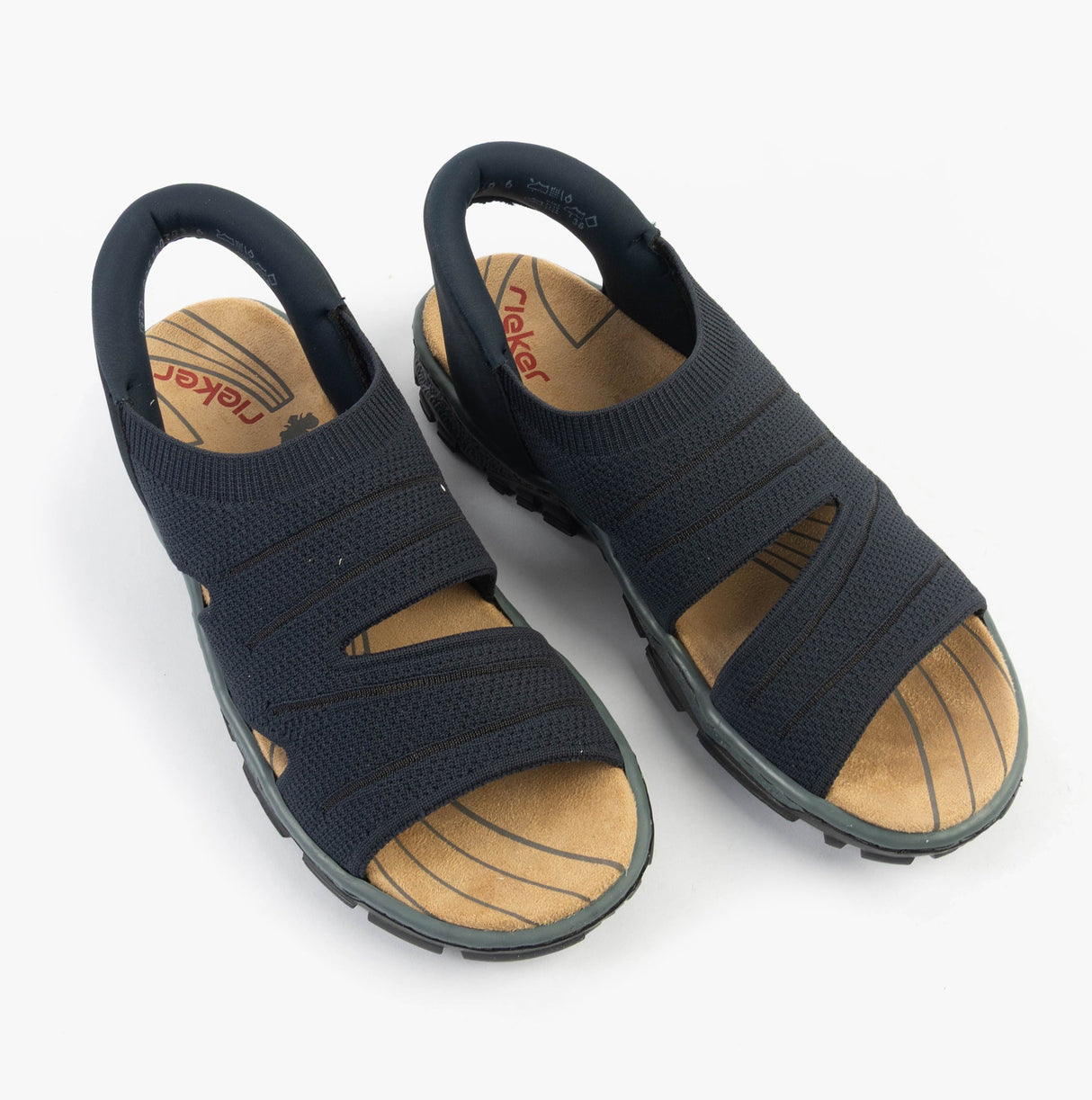 Rieker 68895-14 Womens Sandals Blue