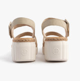 Rieker 69176-62 Womens Sandals Beige
