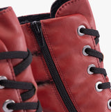 Rieker 72212-35 Womens Boots Red