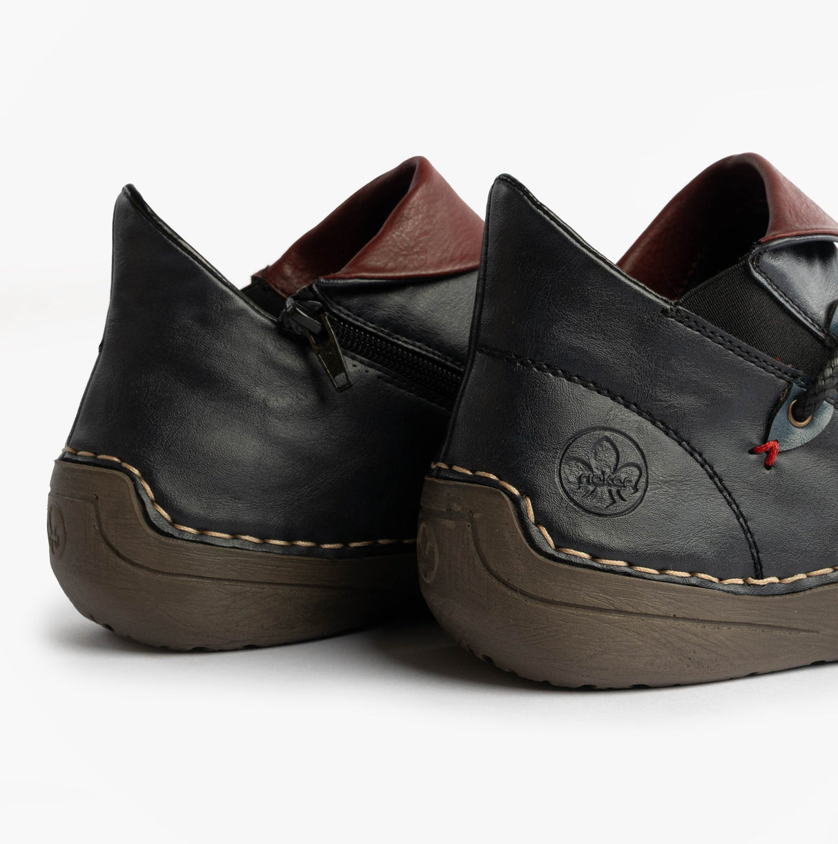 Rieker 72581-14 Womens Boots Blue