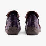 Rieker 72581-30 Womens Ankle Boots Purple