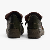 Rieker 72581-54 Womens Ankle Boots Olive