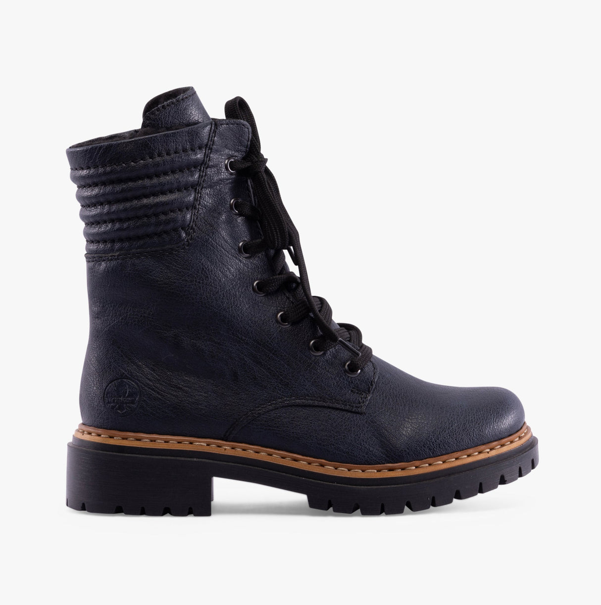 Rieker 72600-14 Womens Boots Blue