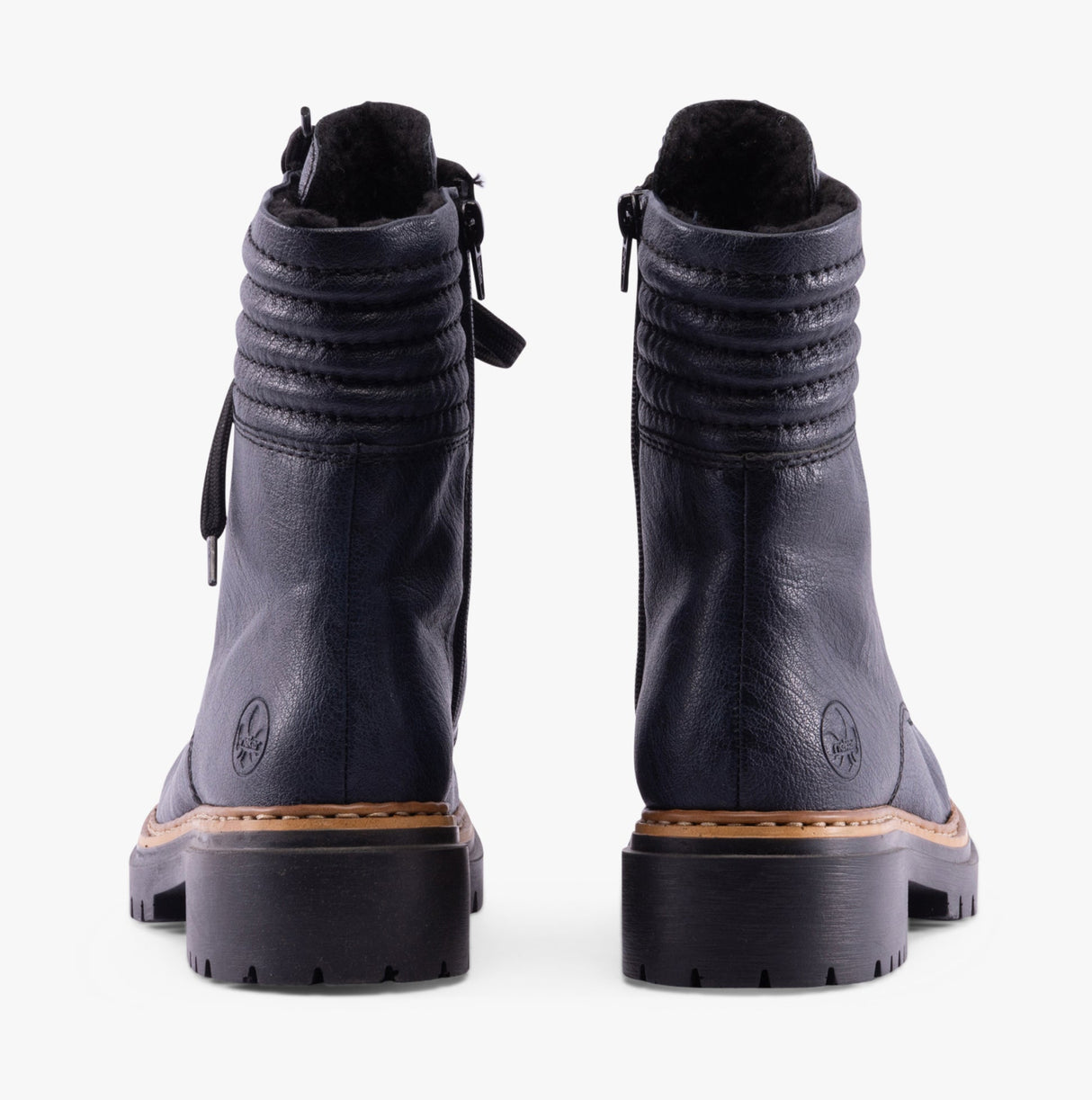 Rieker 72600-14 Womens Boots Blue