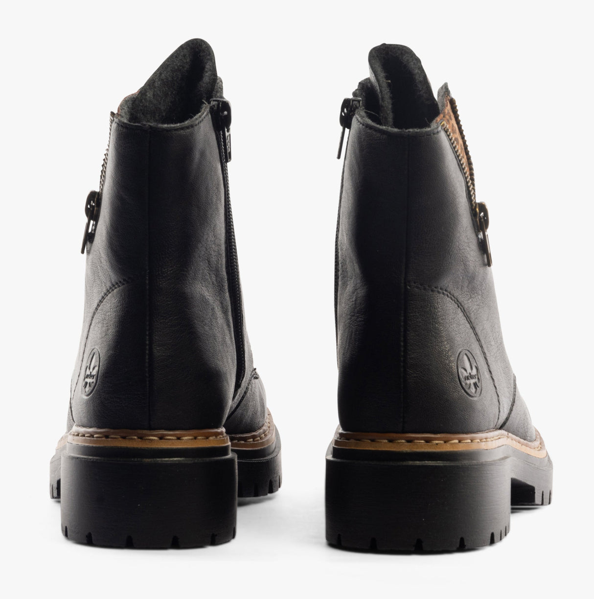 Rieker 72617-00 Womens Boots Black