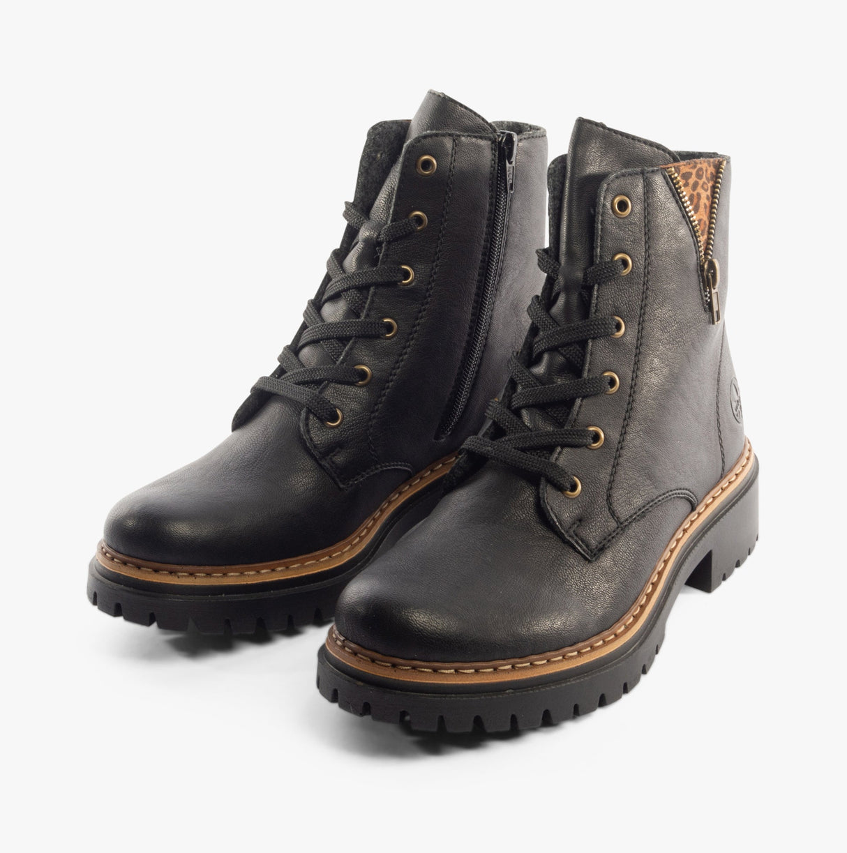 Rieker 72617-00 Womens Boots Black