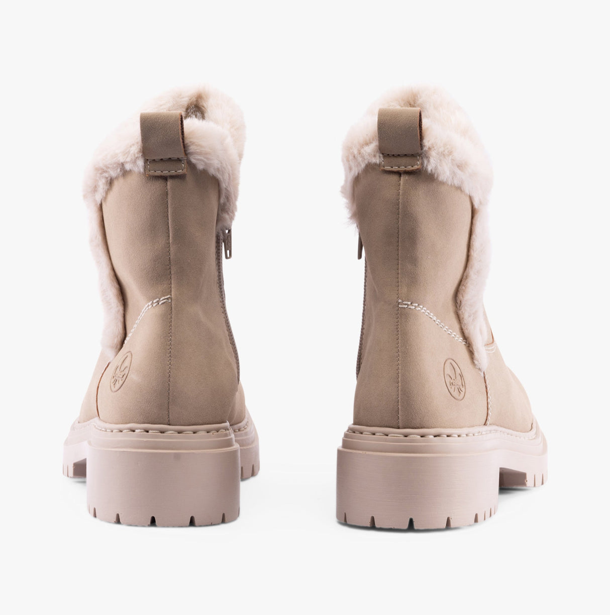 Rieker 72682-60 Womens Boots Beige