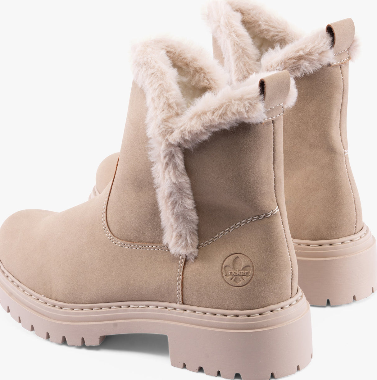 Rieker 72682-60 Womens Boots Beige