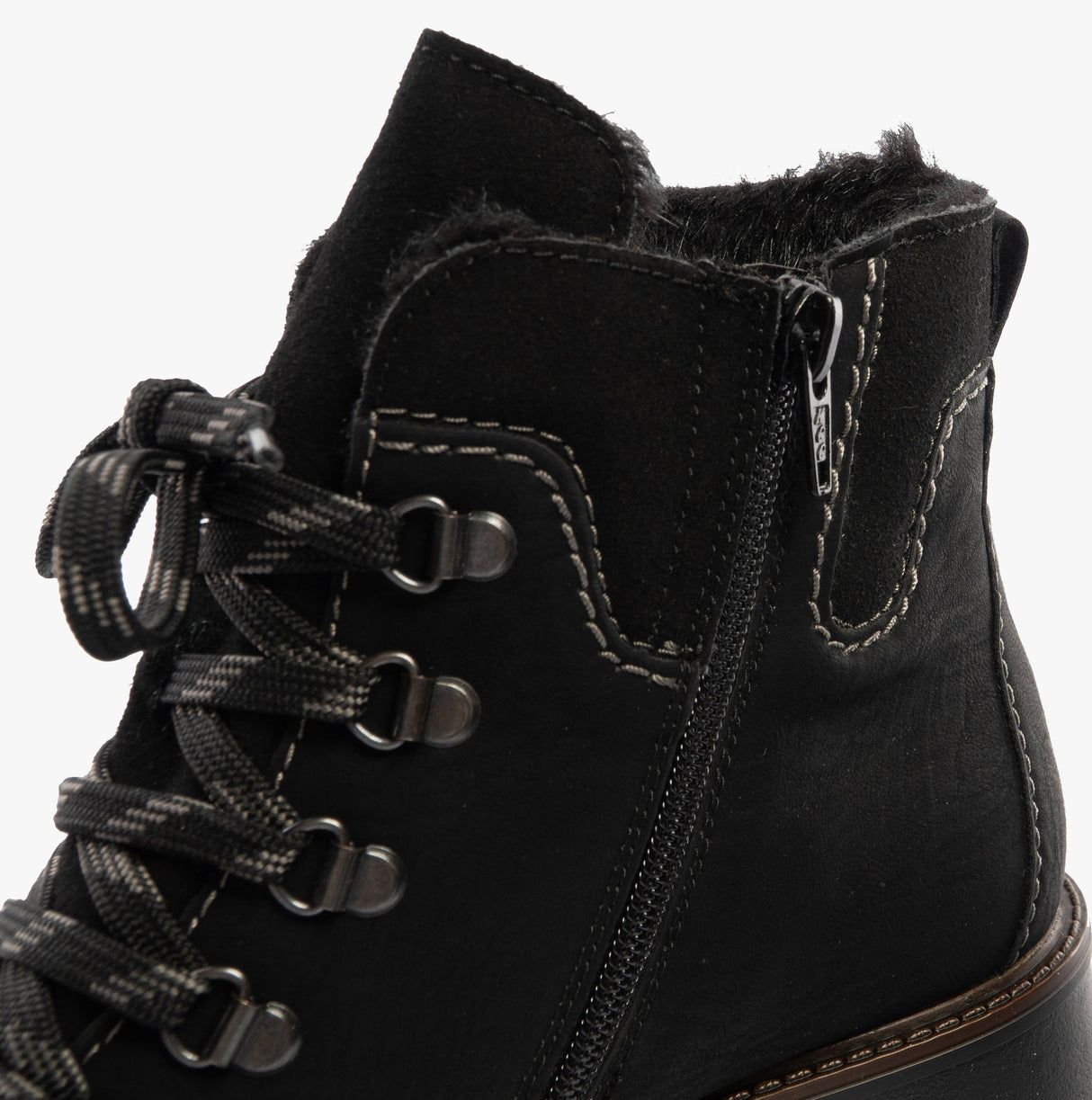Rieker 73232-00 Womens Boots Black