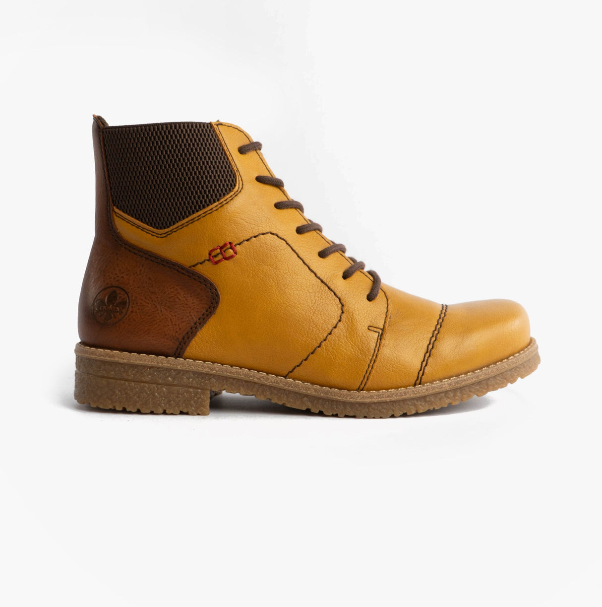 Rieker 73522-68 Womens Boots Yellow