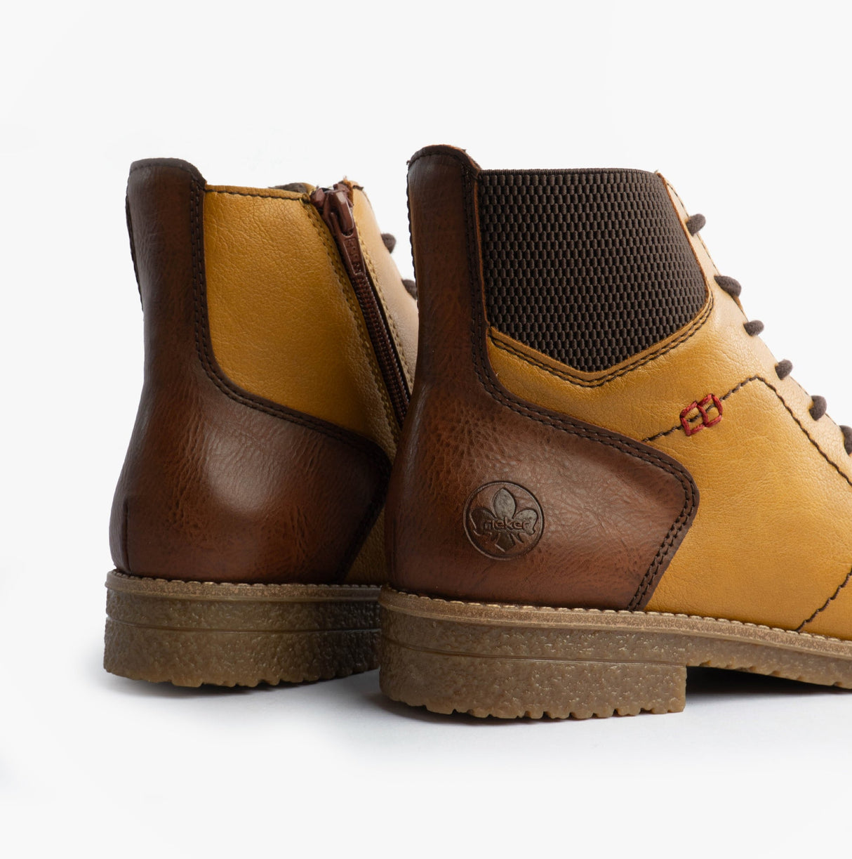 Rieker 73522-68 Womens Boots Yellow