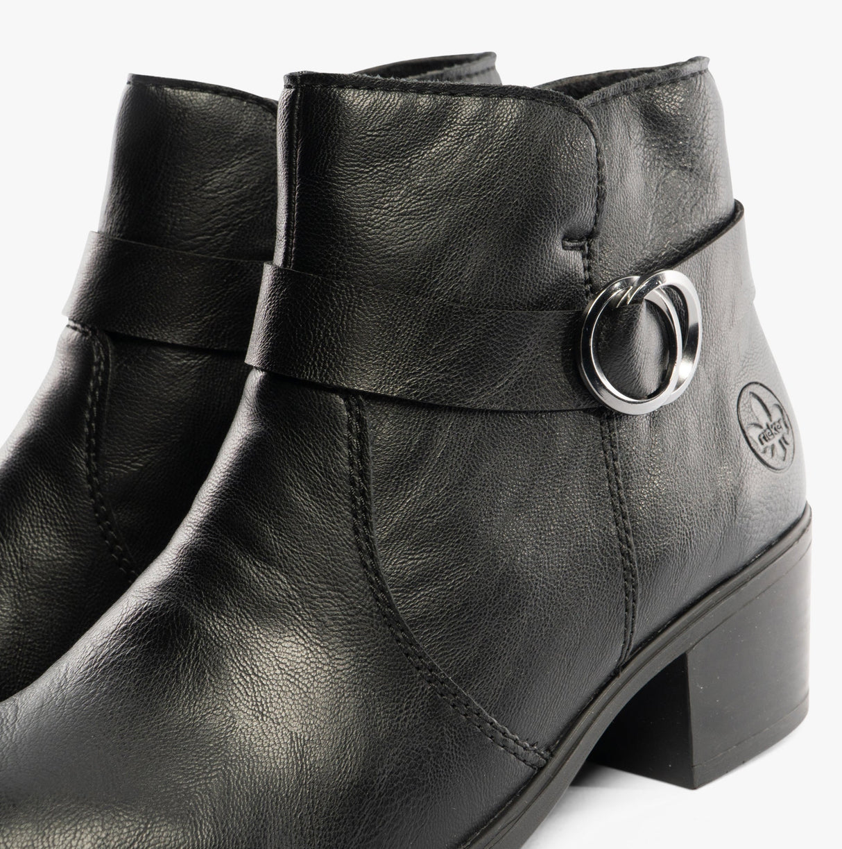 Rieker 73975-00 Womens Boots Black