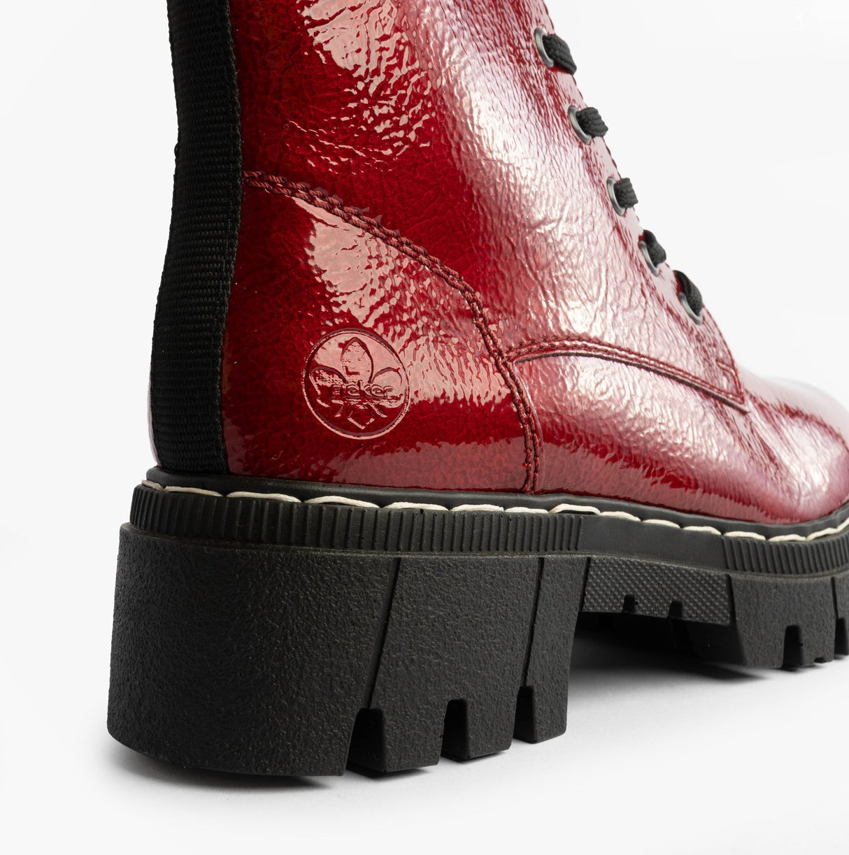 Rieker 74020-33 Womens Boots Red