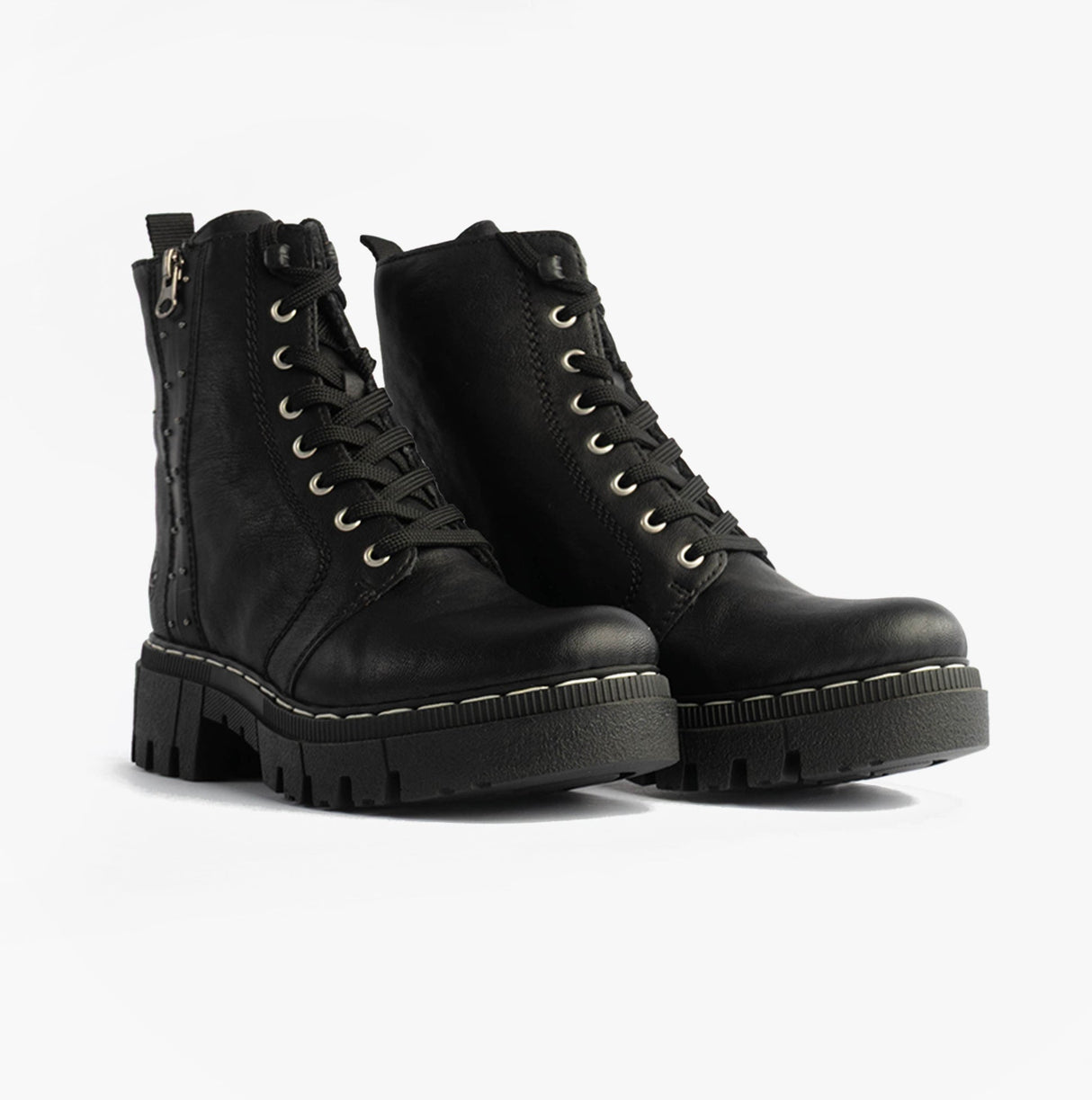 Rieker 74044-00 Womens Boots Black