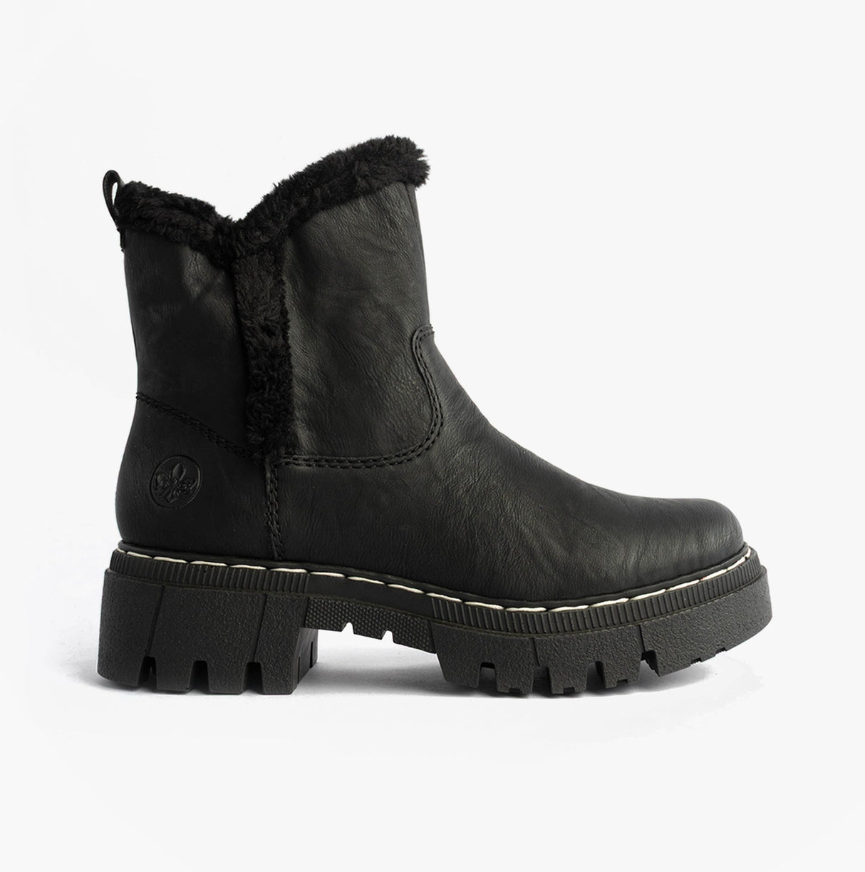 Rieker 74082-00 Womens Boots Black