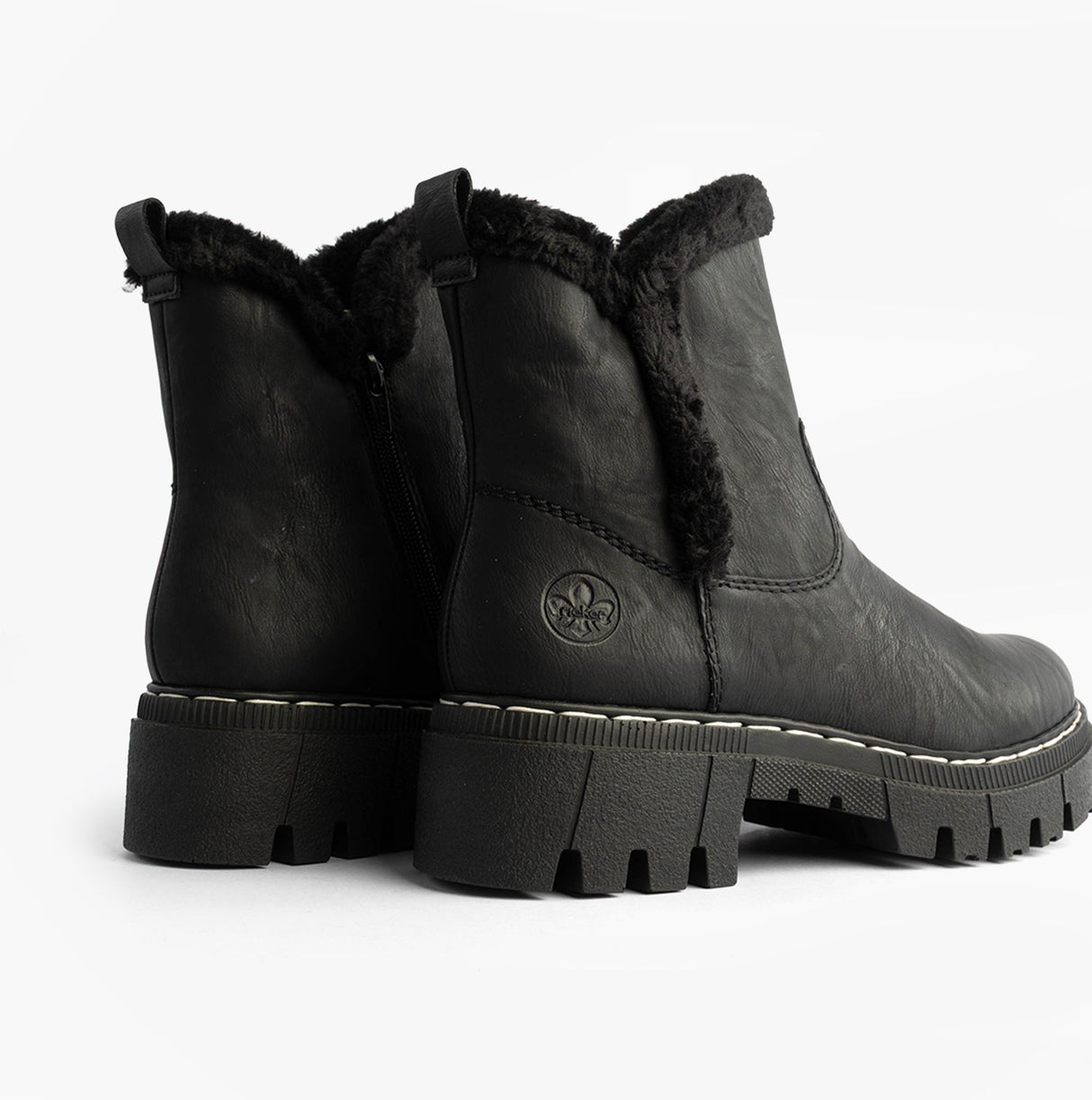 Rieker 74082-00 Womens Boots Black