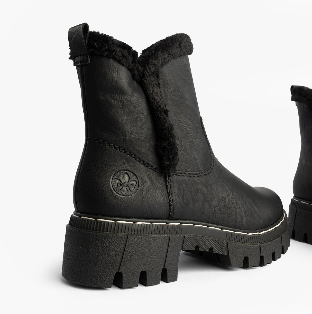 Rieker 74082-00 Womens Boots Black