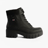 Rieker 74532-00 Womens Boots Black