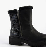 Rieker 76061-00 Womens Boots Black