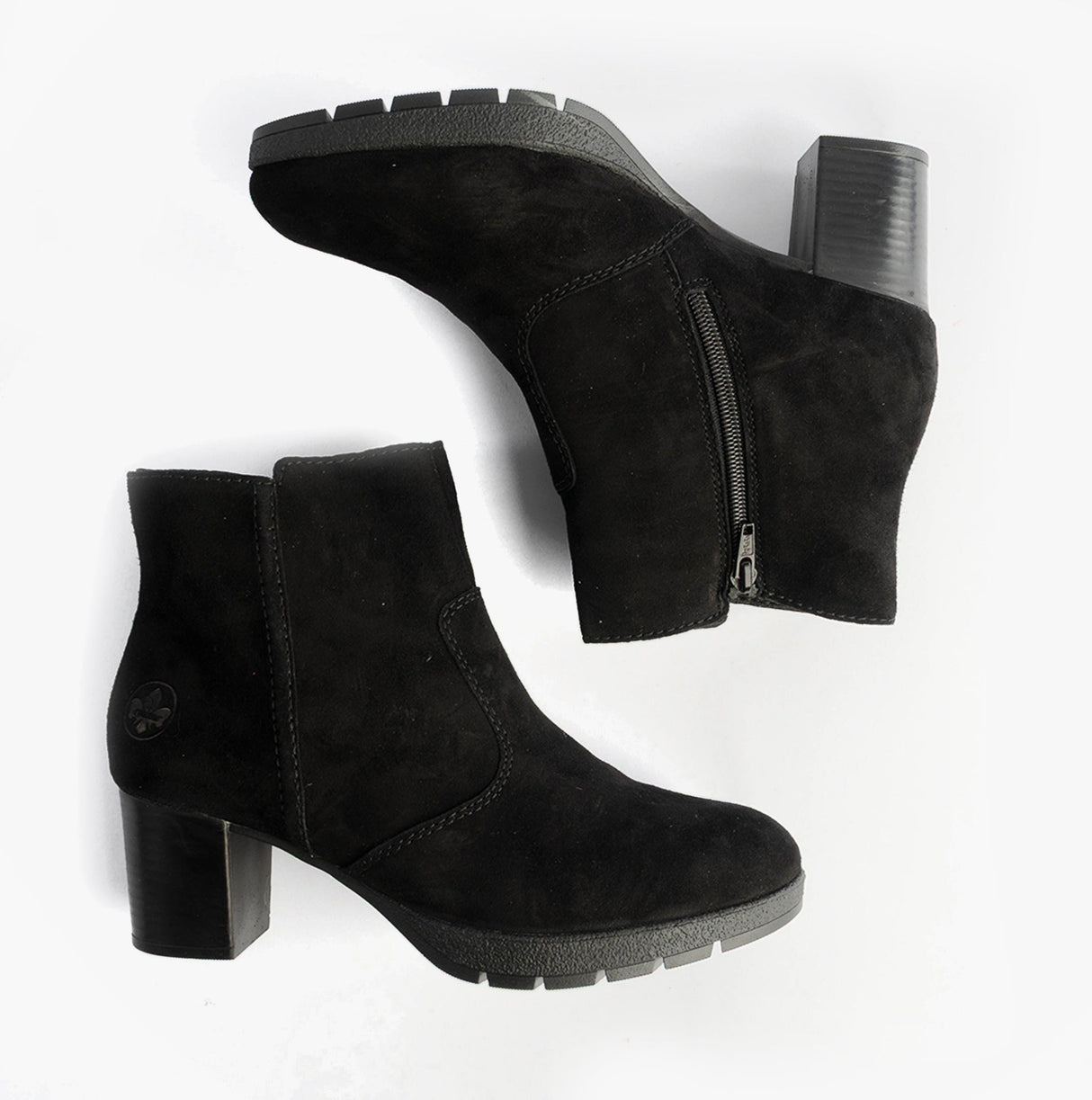 Rieker 77665-00 Womens Boots Black