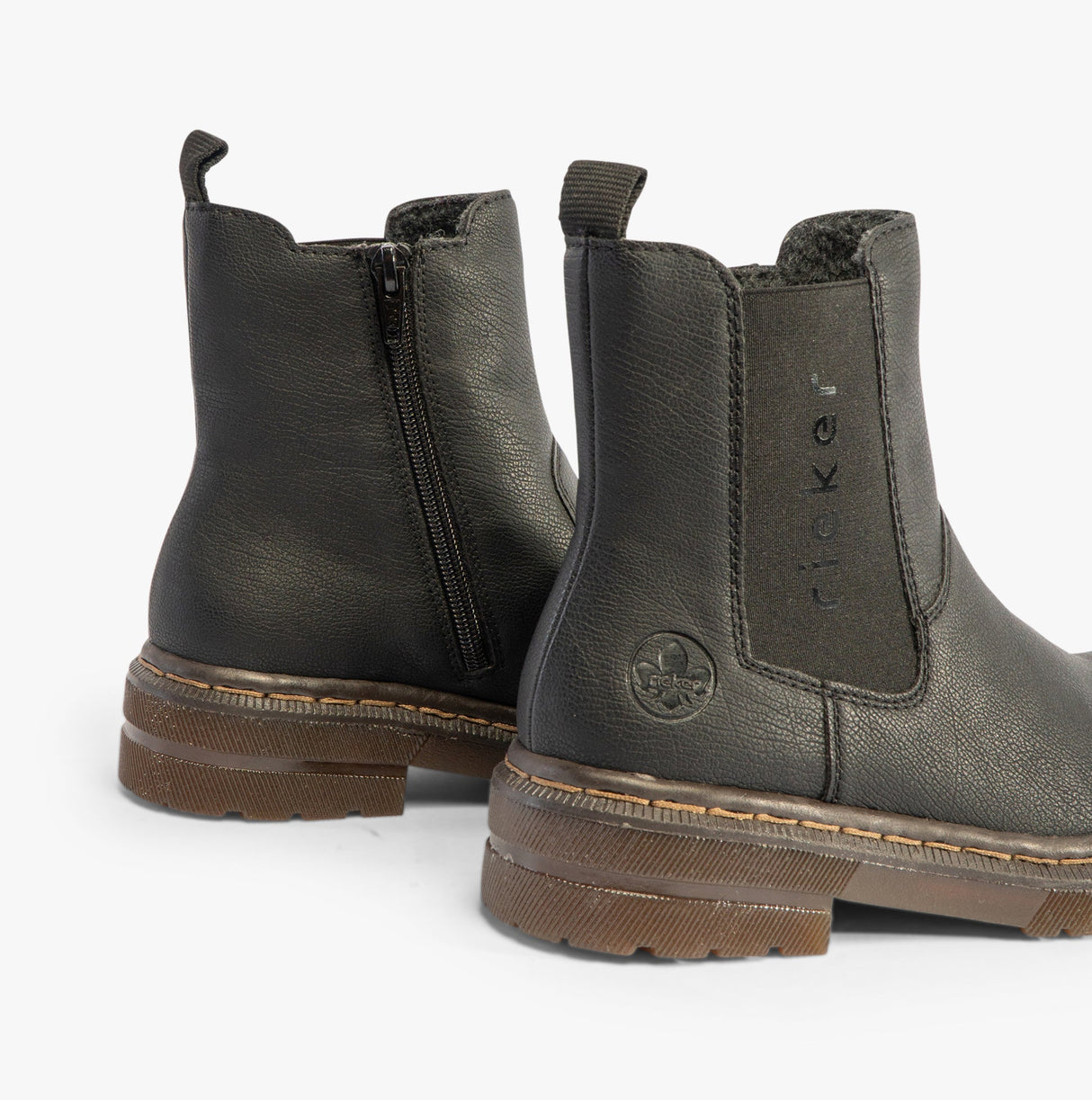 Rieker 78292-00 Womens Ankle Boots Black