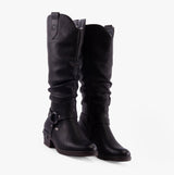 Rieker 93670-00 Womens Boots Black