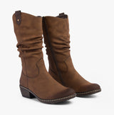 Rieker 93775-25 Womens Boots Brown