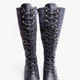 Rieker 94732-14 Womens Knee High Boots Blue