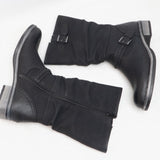 Rieker 98860-00 Womens Calf Length Boots Black