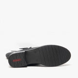 Rieker 98860-00 Womens Calf Length Boots Black