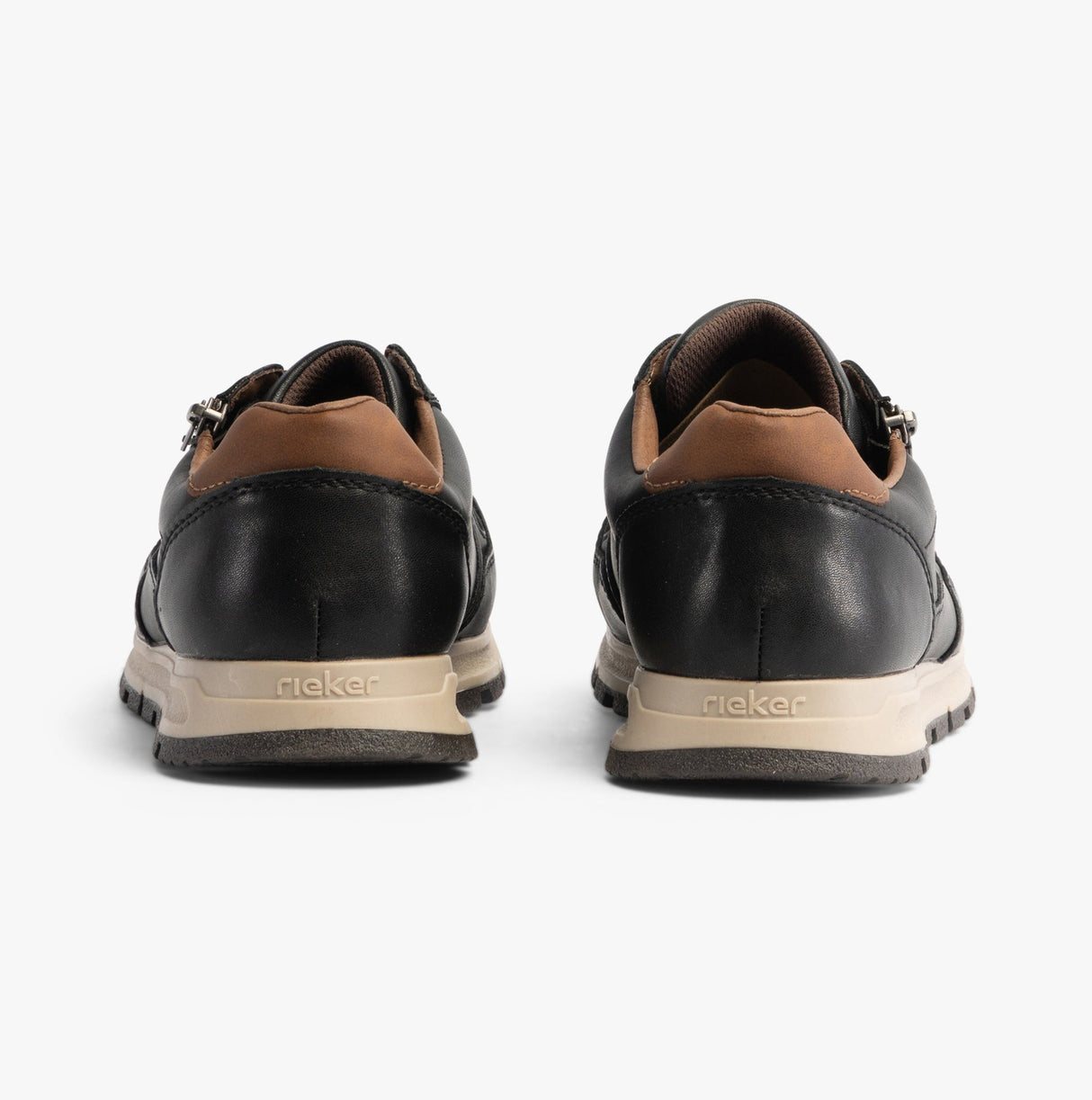 Rieker B0504-00 Mens Shoes Black