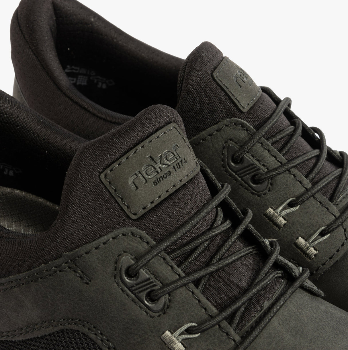 Rieker B1053-00 Mens Shoes Black