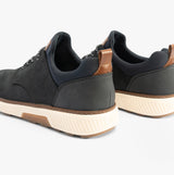 Rieker B3360-14 Mens Shoes Blue