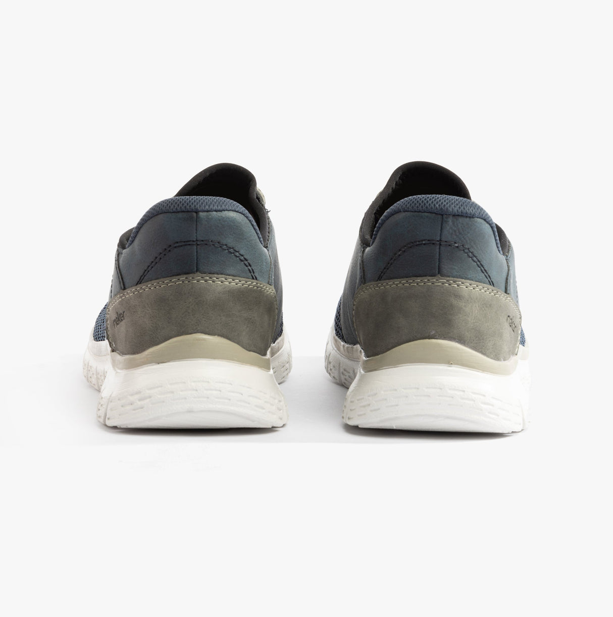 Rieker B6658-14 Mens Shoes Blue